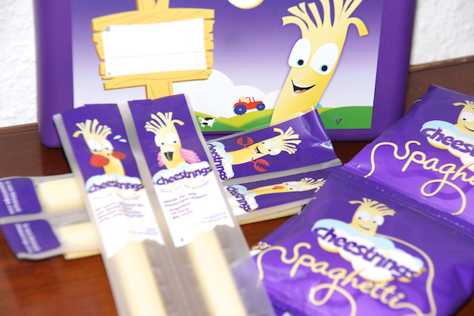 Cheesestrings - Käse für Kinder mit Brotdose