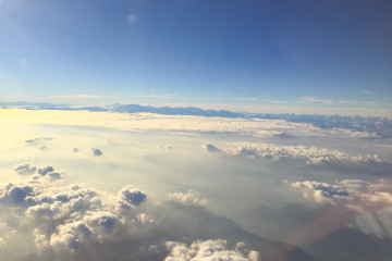 Mit Aeroflot fliegen und einer schönen Aussicht entgegen