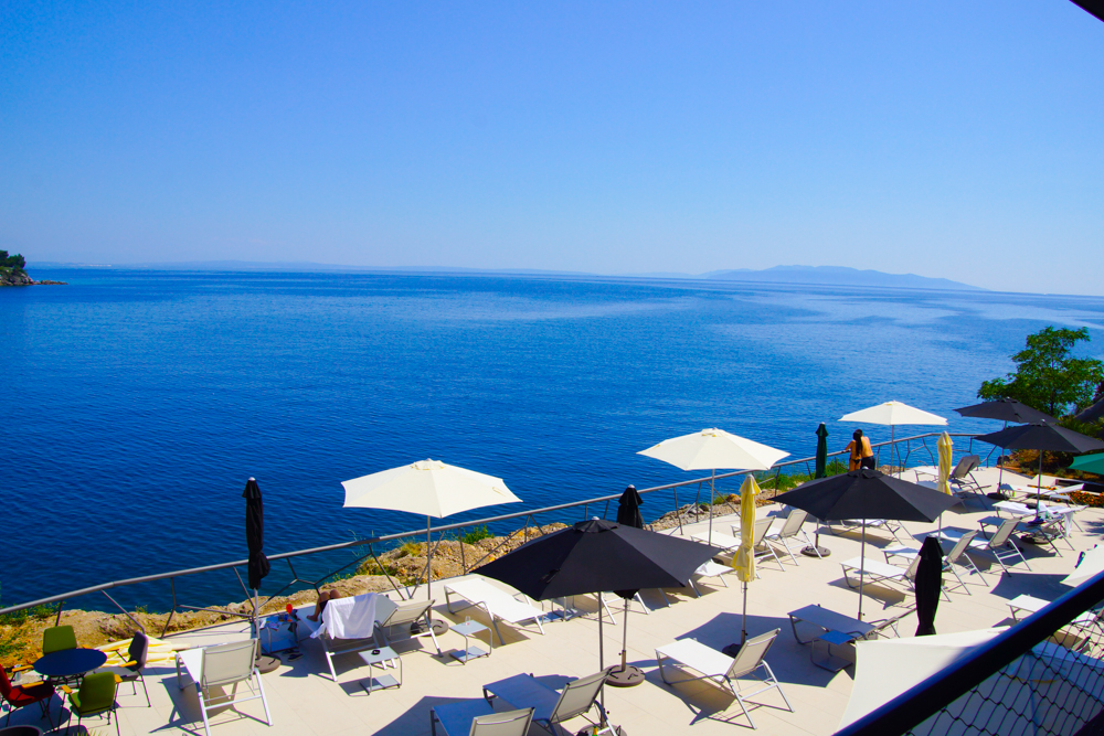 Ausblick vom Navis Hotel Opatija - Einfach zum Träumen schön