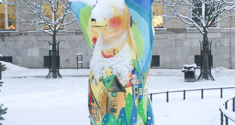 Berliner-Bär-im-Winter