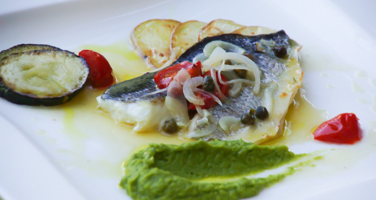 Kukuriku Restaurant in Kastav Fischgerichte