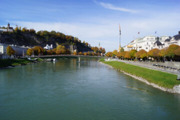 Salzburg und die Salzach
