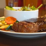Rindersteak in Seattle im Radisson Airport