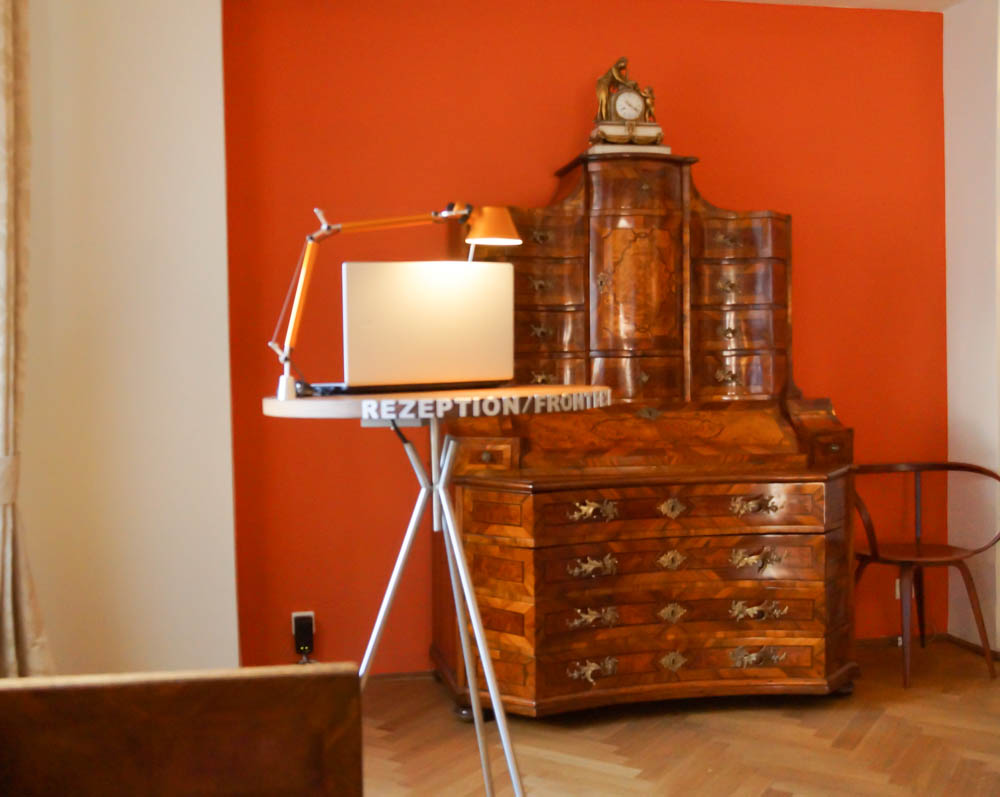 Hotel Auersperg Salzburg - Lobby - Moderne und Antiqutäten verbinden sich