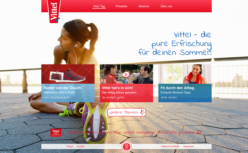 nestle vittel