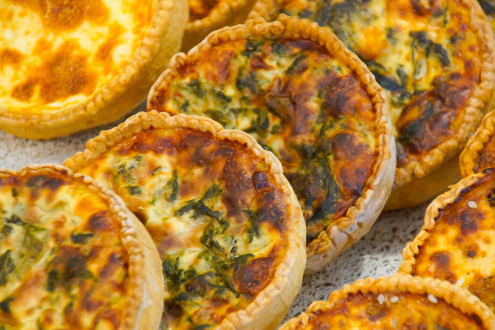 Auch für die kulinarischen Genüsse ist gesort mit dieser Tarte