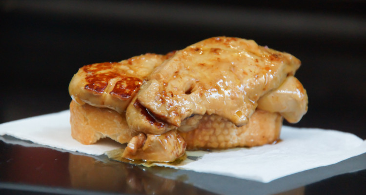 Foie gras Baguette - Spanische Tapas
