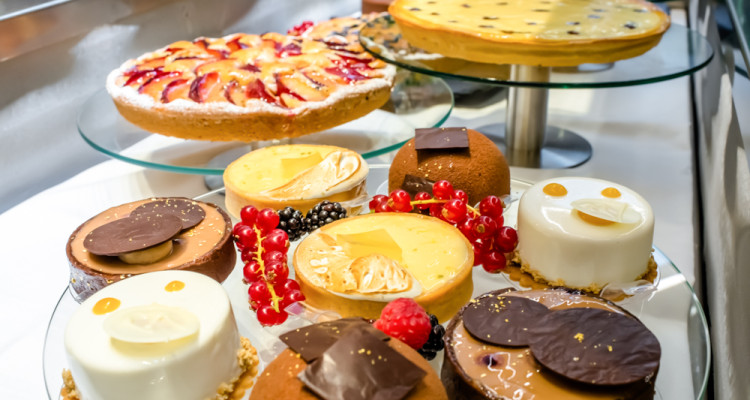 Hotel De Medici Wiener Kaffeehaus _ Nahsicht Törtchen-2