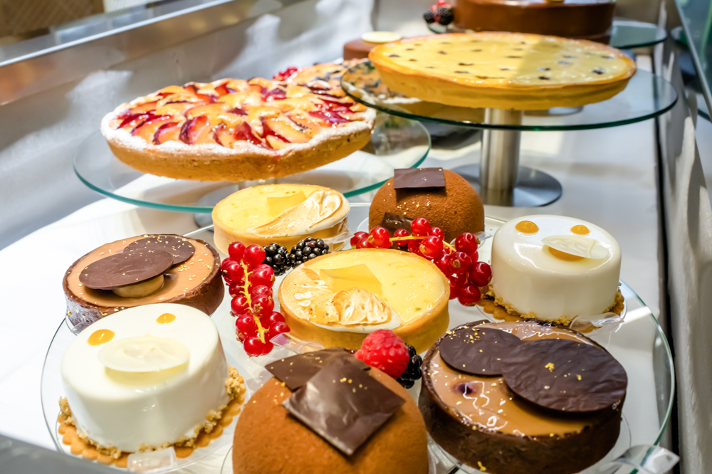 Hotel De Medici Wiener Kaffeehaus _ Nahsicht Törtchen-2