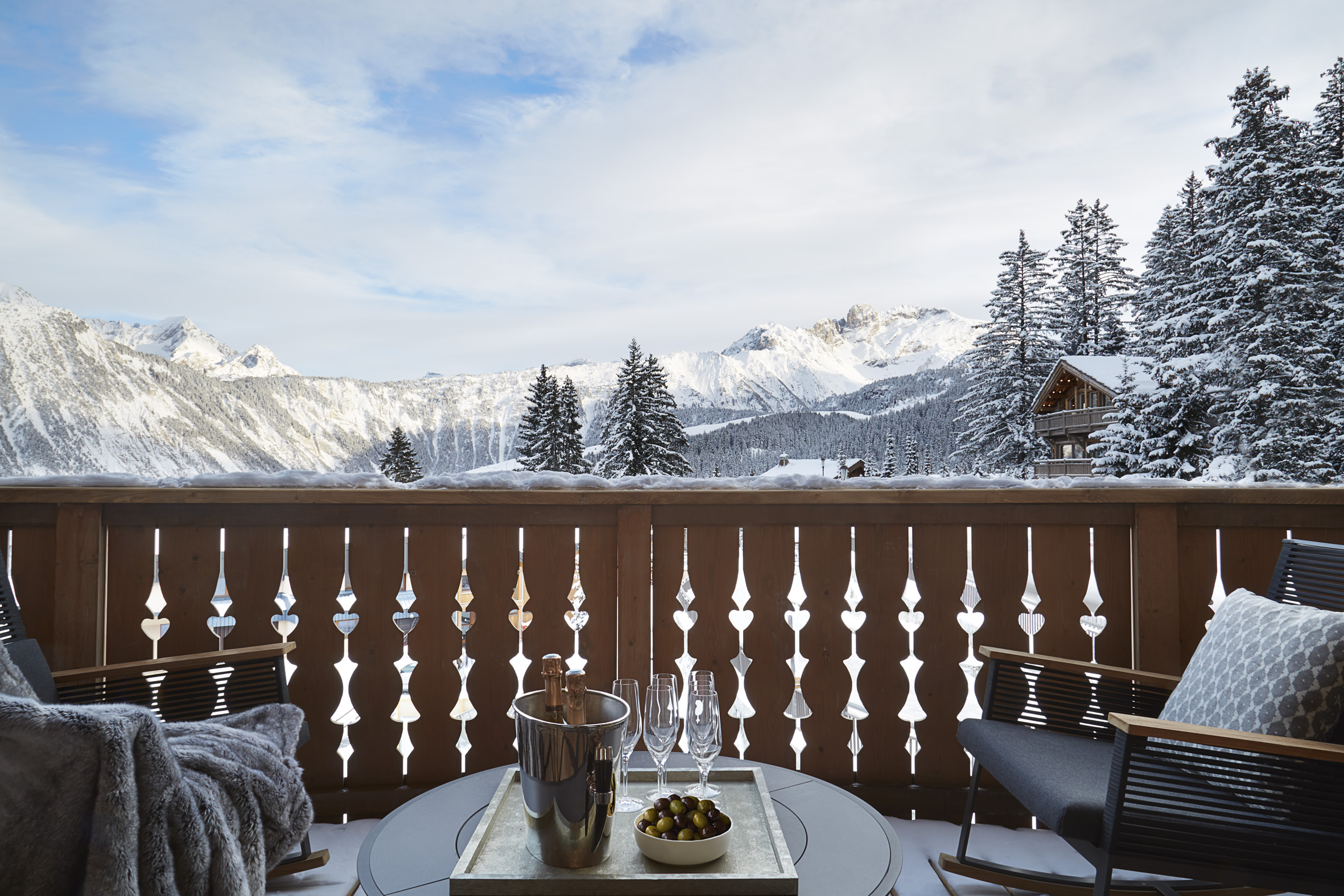 Six Senses Residences Courchevel - Die grandiose Aussicht