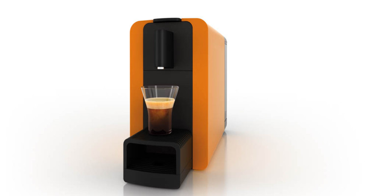 Cremesso Compact One in Schwarz Orange