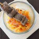 Entenbrust, Cocos, Karotte und Chili