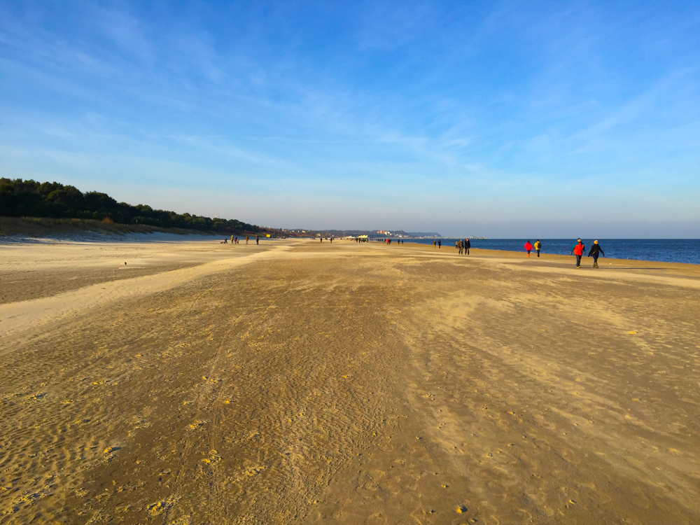 Strand auf der Insel Usedom - Im Sommer wie im Winter ein Erlebnis