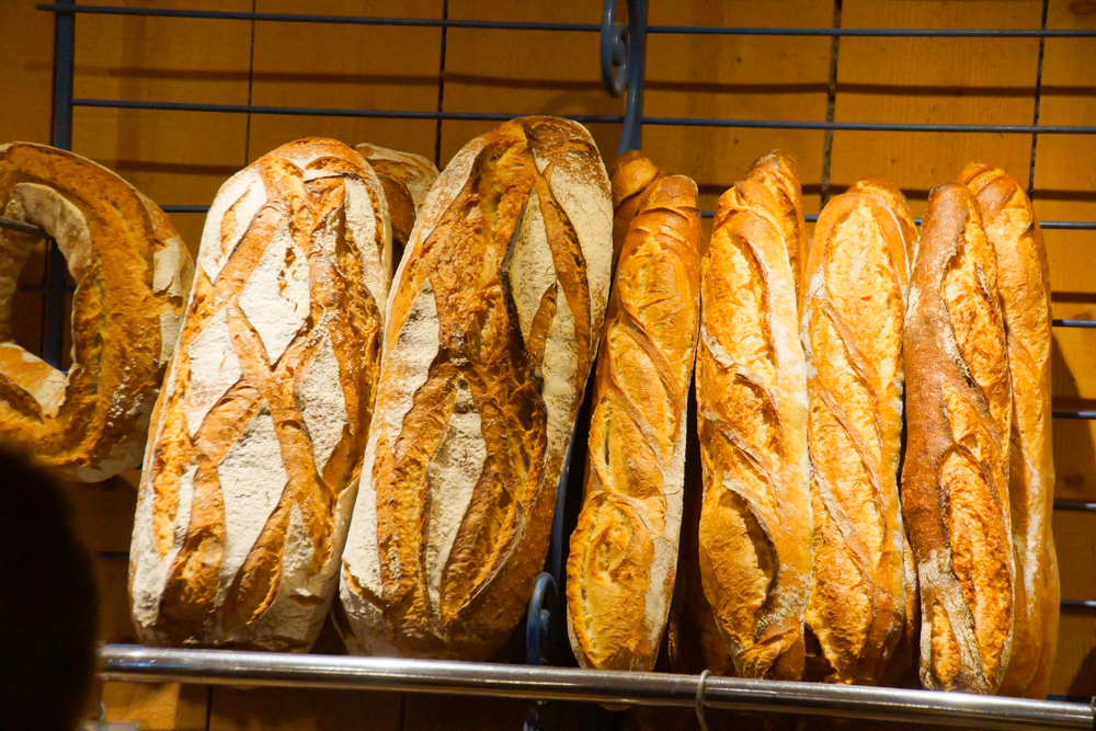 Marché de Talensac in Nantes - leckeres Brot in Bio-Qualität
