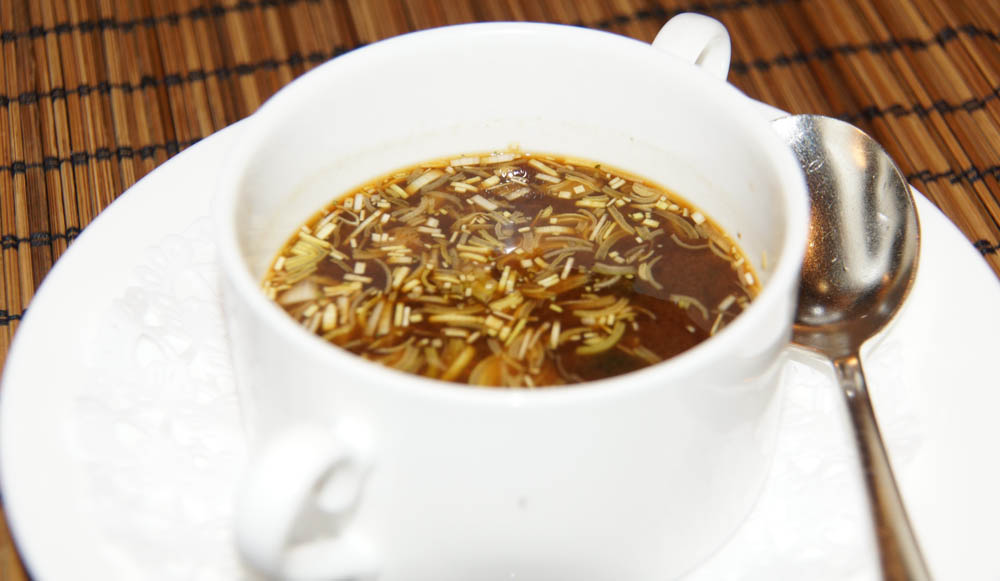 Misosuppe mit Zitronengras