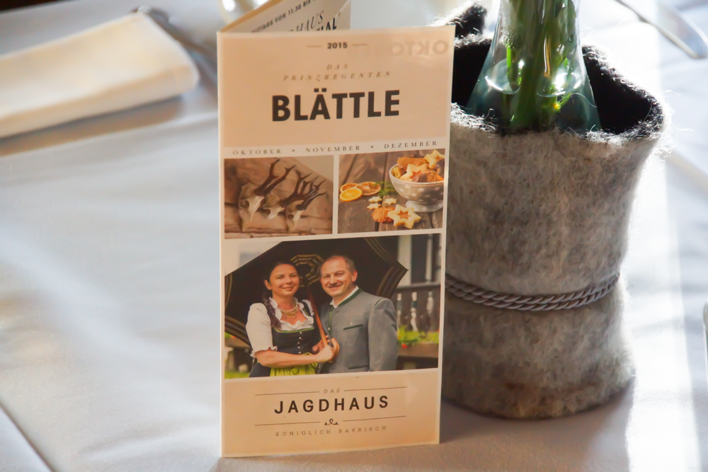 Das Jagdhaus Restaurant - Das Blättle - Immer auf dem Laufenden