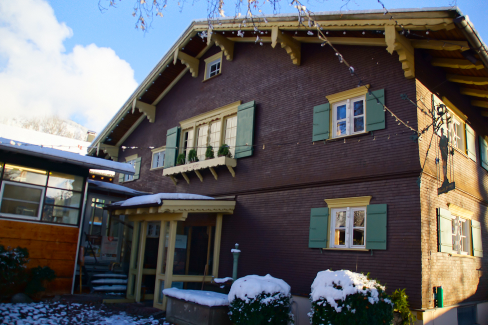 Das Jagdhaus in Oberstdorf