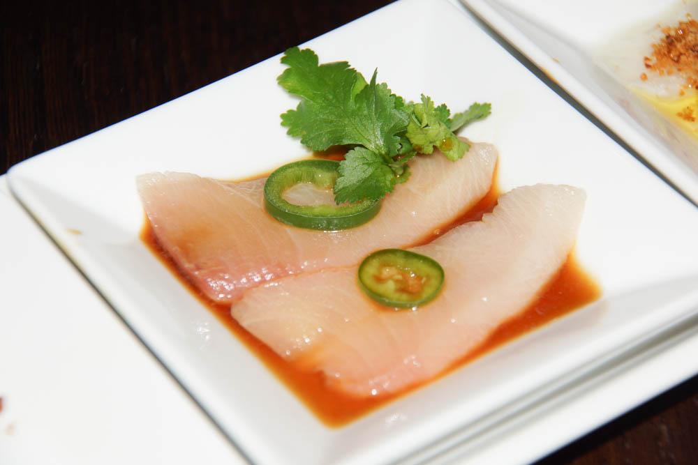 Gelbflossenthunfisch Sashimi Jalapeno