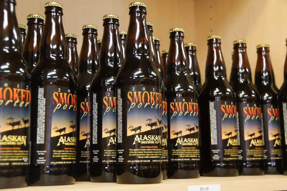 Smoked Porter Bier aus Alaska