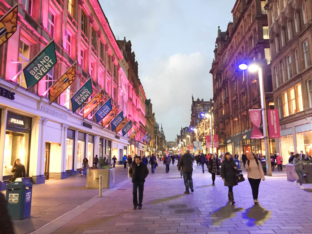 Buchanan Street in Glasgow