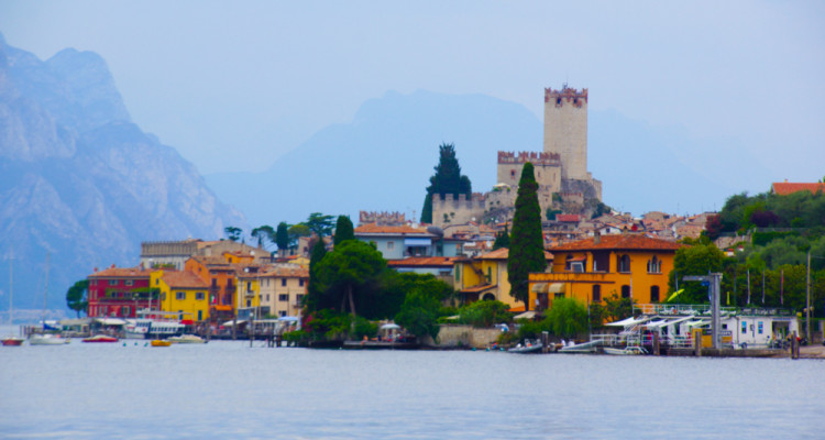Malcesine und die bekannte Skaliger Burg