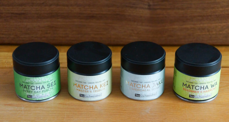 TeeGschwendner Matcha Produkte