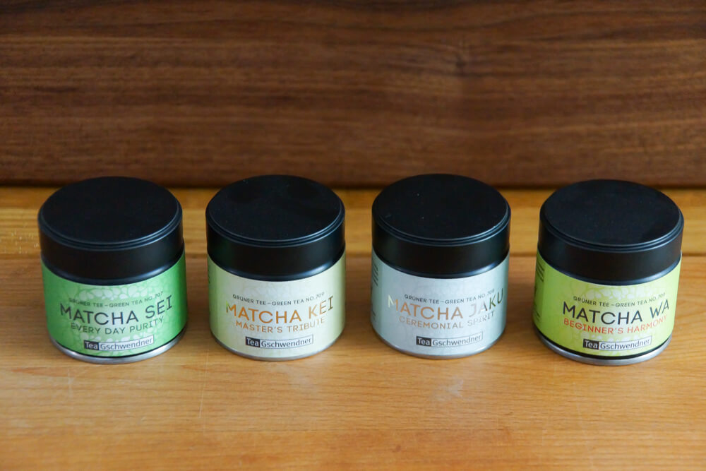 TeeGschwendner Matcha Produkte