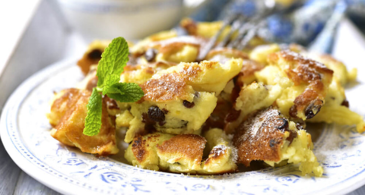 Kaiserschmarrn mit Rosinen