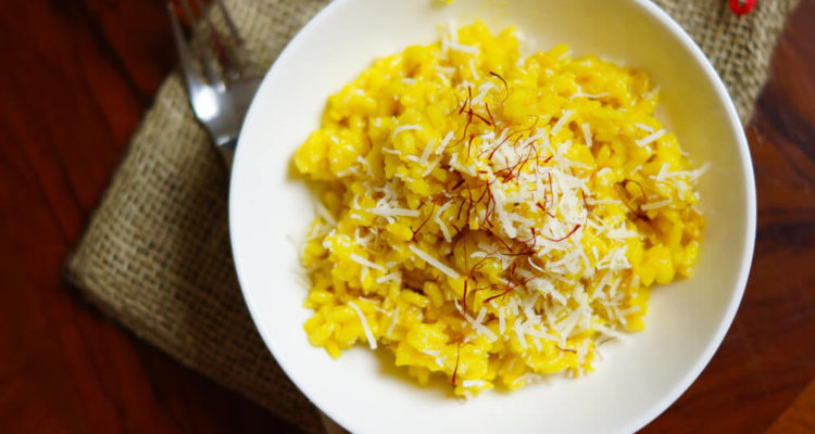 Risotto mit Safran