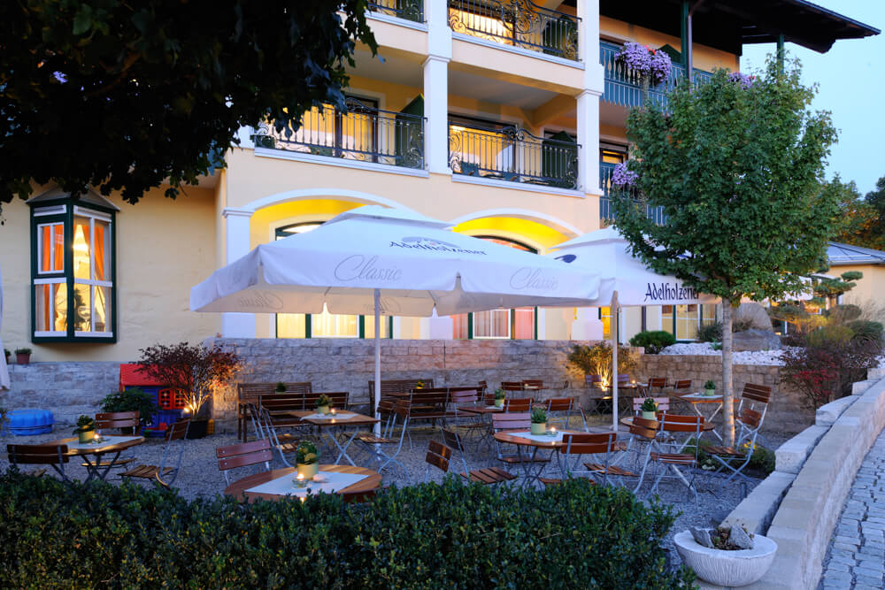 Posthotel Rattenberg - Aussenterasse