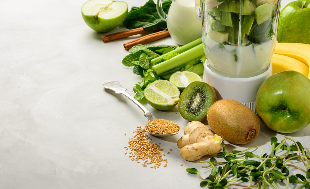 Zutaten für gesunde Smoothies - 3 gesündesten Smoothies