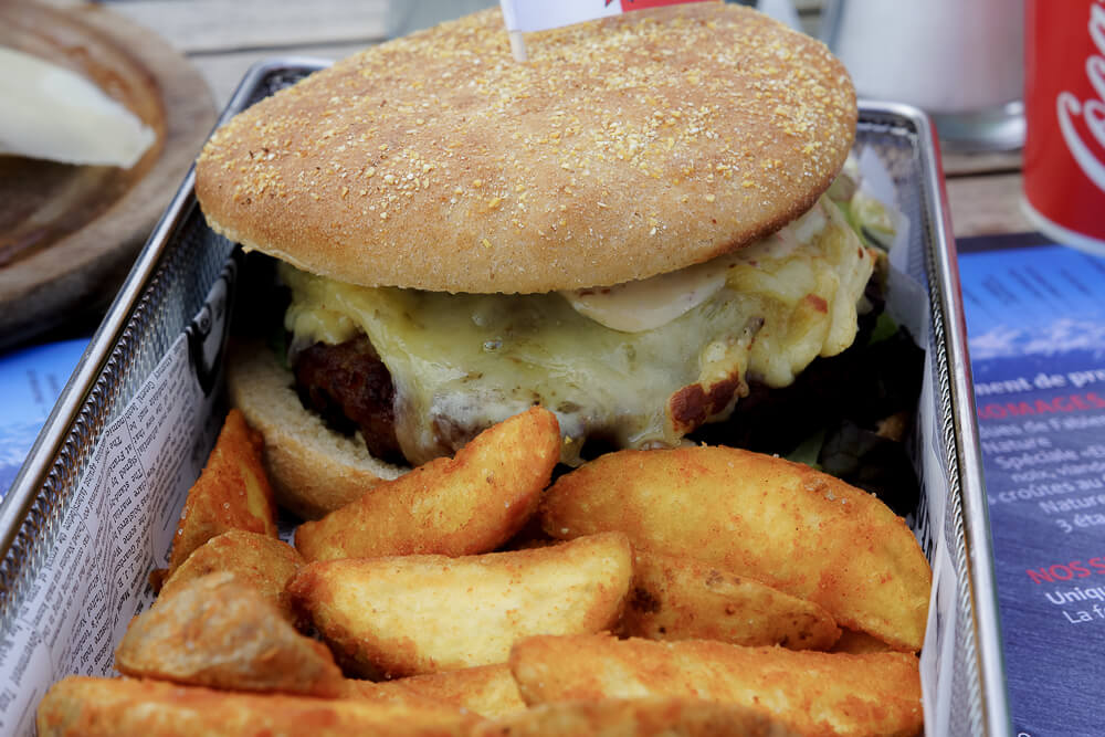 Cabane des Violettes - Burger!