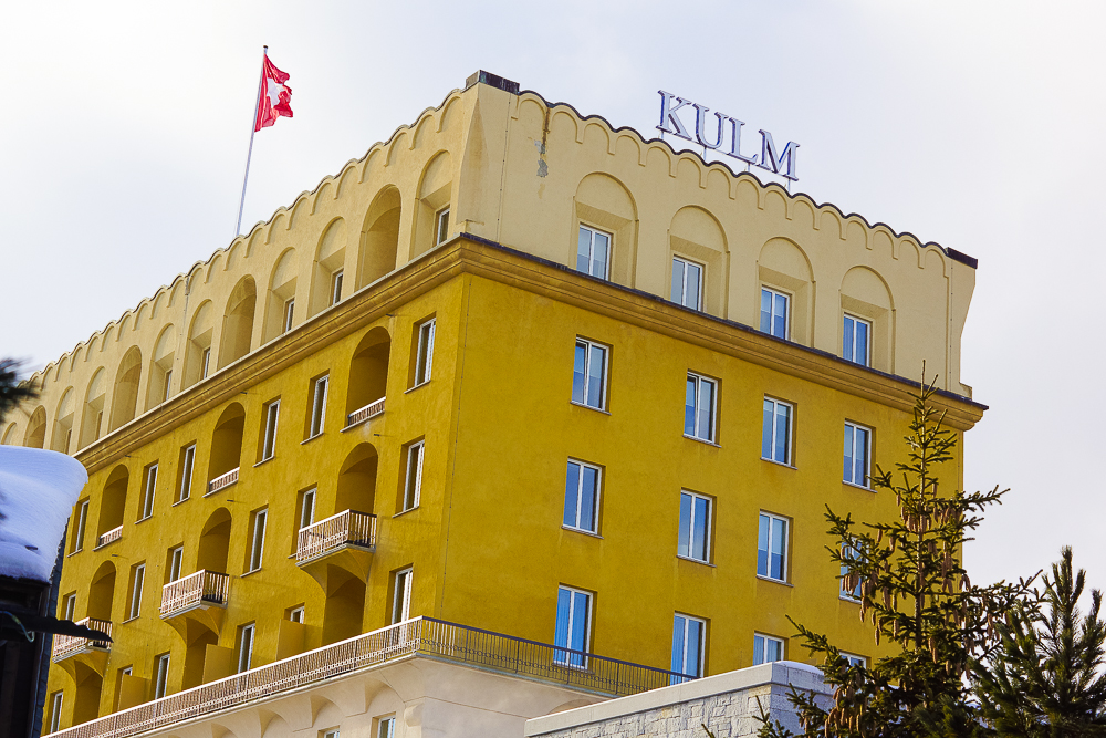 Das Kulm Hotel in St.Moritz