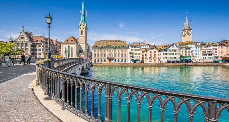 Zürich im Frühling