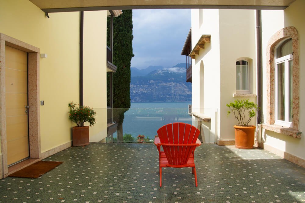 Hotel Bellevue San Lorenzo - Gardasee Blick