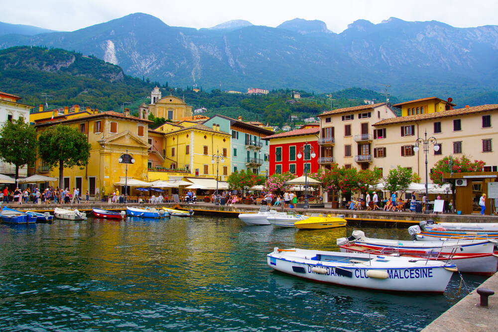 Malcesine Hafen