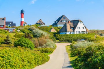 Typisch entspannende Landschaft auf Sylt