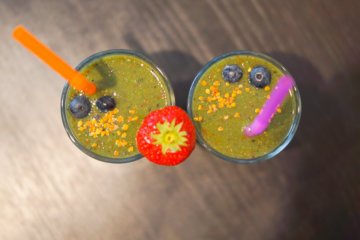 Bananen-Spinat-Smoothie