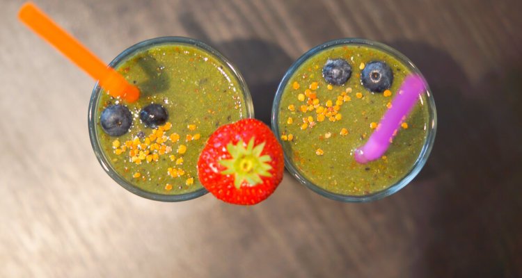 Bananen-Spinat-Smoothie