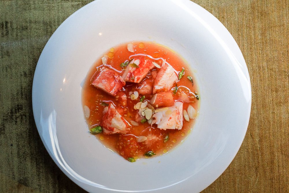 Restaurant Hispania - Hummer und Tomate