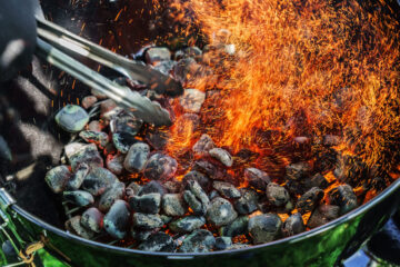 Rauchentwicklung - Nachteil vom Holzkohlegrill