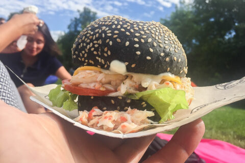 King-Crab Burger - Eine Köstlichkeit