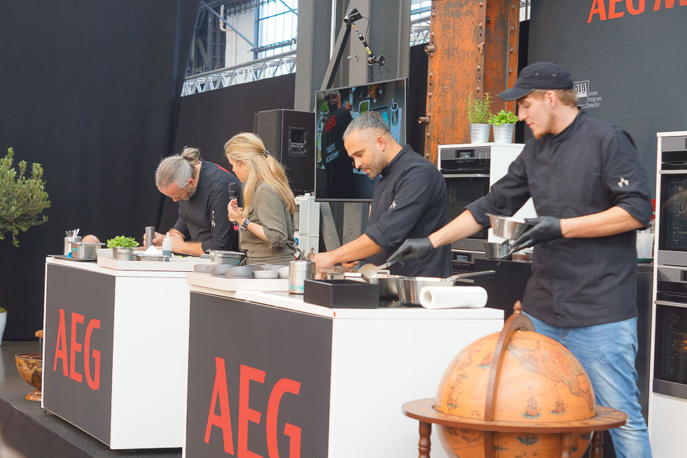 AEG Kochschule auf der Chefsache 2017