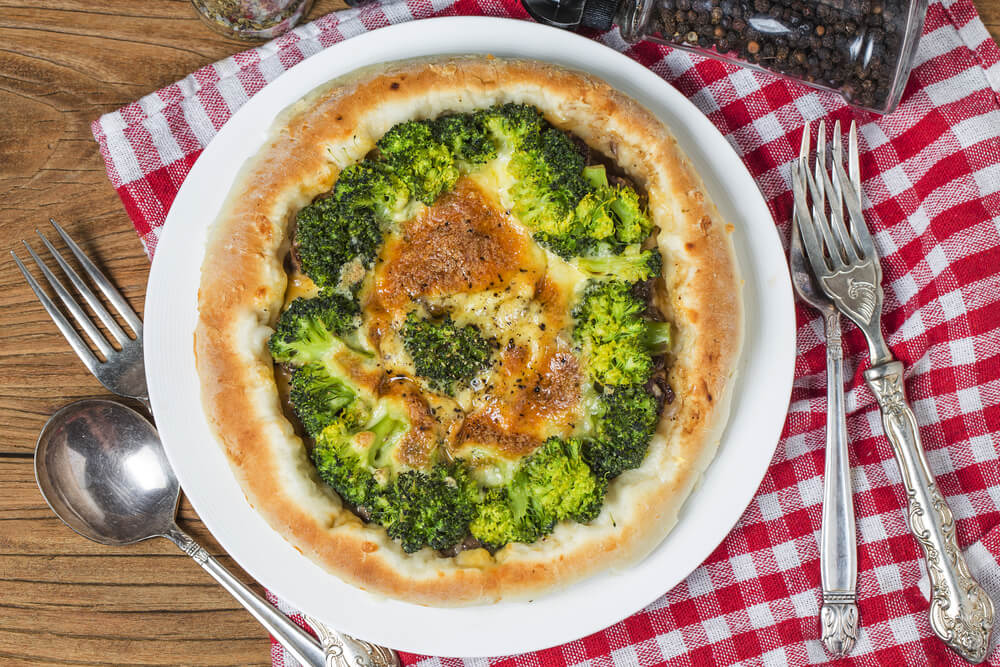 Brokkoli-Pizza - Gesunder Genuss