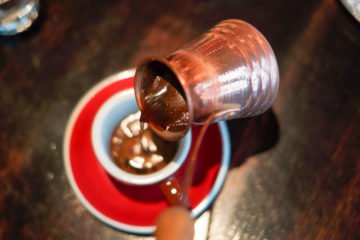 Nofar Restaurant Moskau - Kardamom-Kaffee