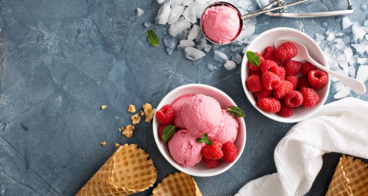 Ob Sorbets oder Milcheis -immer lecker