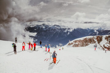 Ski fahren in Crans Montana