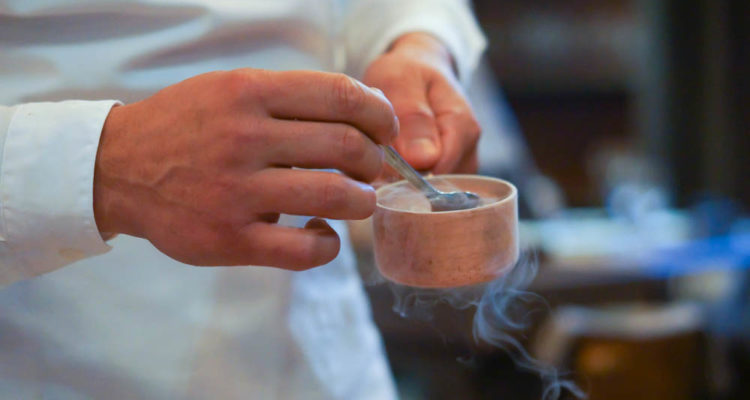 Baran Rappan Restaurant Sochi - Dessert anrichten