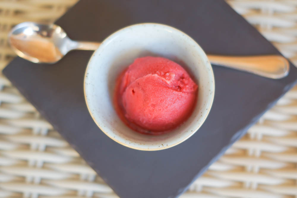 Baran Rappan Restaurant Sochi - Granatapfelsorbet