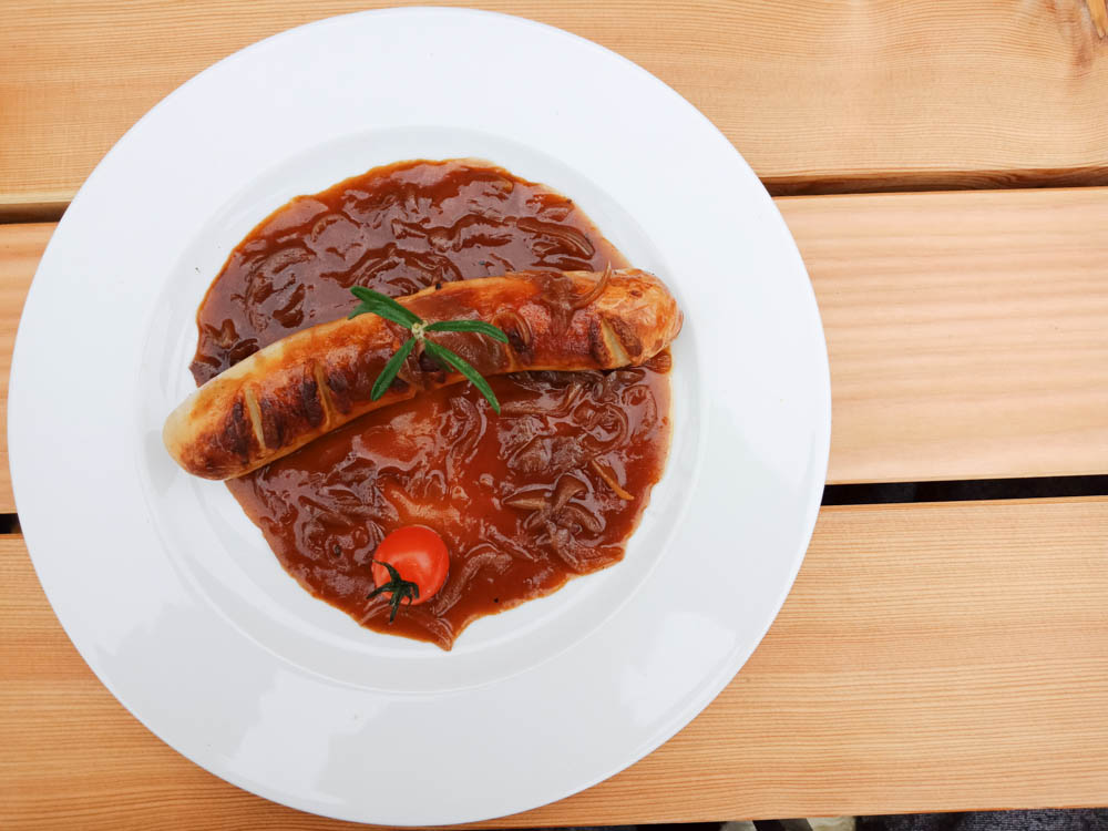 Motta Hütte Lenzerheide - Köstliche Wurst